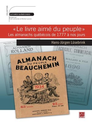 cover image of Le livre aimé du peuple